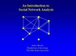 An Introduction to Social Network Analysis - slide 1