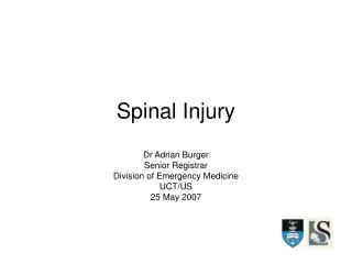 Spinal Injury