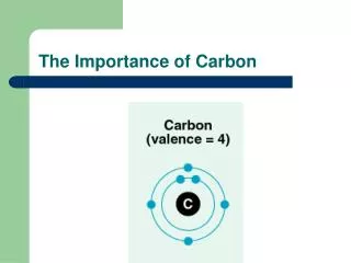 The Importance of Carbon