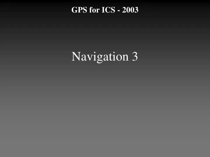 navigation 3