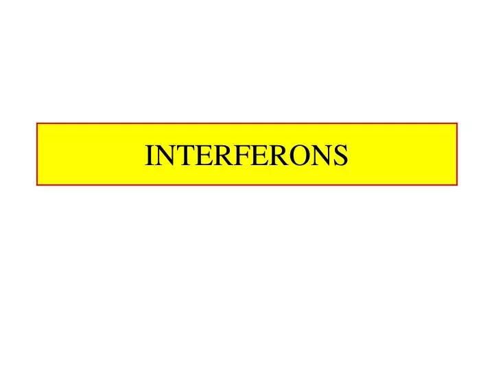 interferons