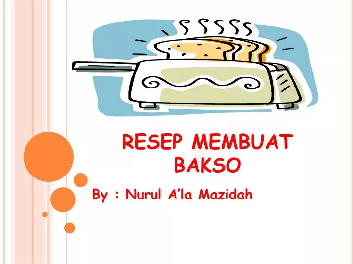 resep membuat bakso
