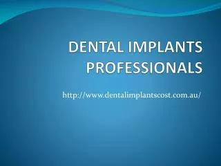 Dental Implants Dentist - Dentalimplantscost.com.au