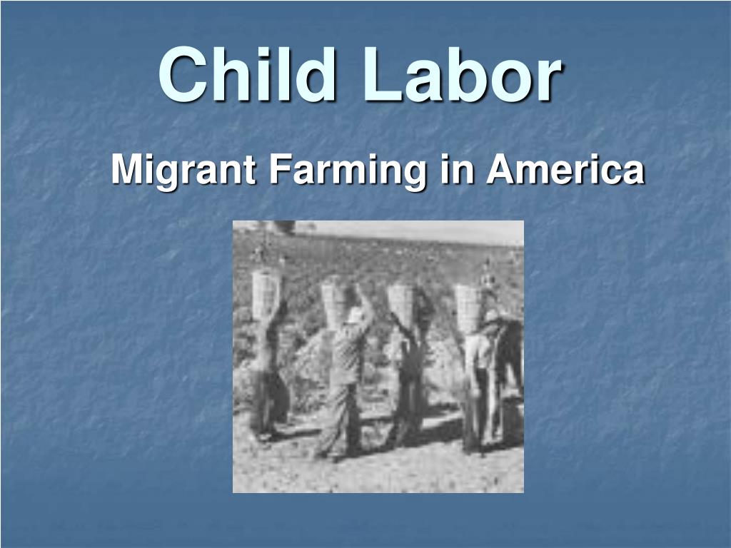 PPT - Child Labor PowerPoint Presentation, free download - ID:388830