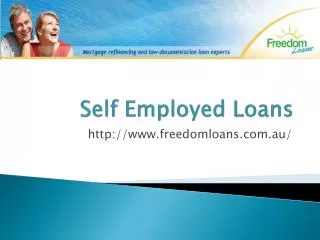 Low Doc Loans - Freedomloans.com.au
