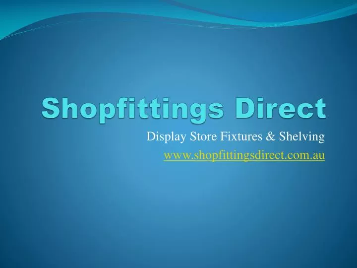 shopfittings direct