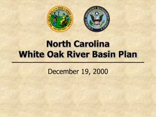 North Carolina White Oak River Basin Plan