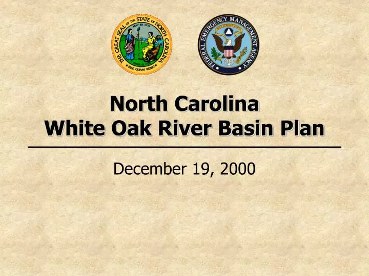 north carolina white oak river basin plan
