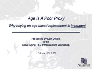 age is a poor proxy