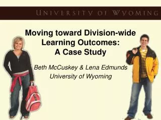moving toward division wide learning outcomes a case study