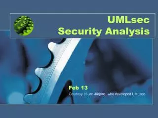 UMLsec Security Analysis