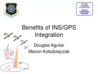Benefits of INS/GPS Integration