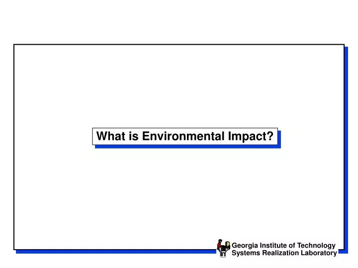 what is environmental impact