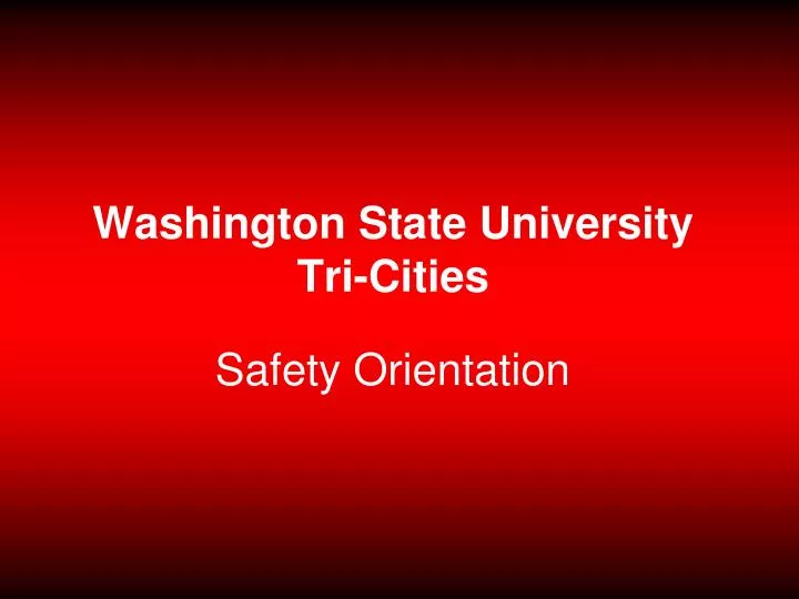 safety orientation