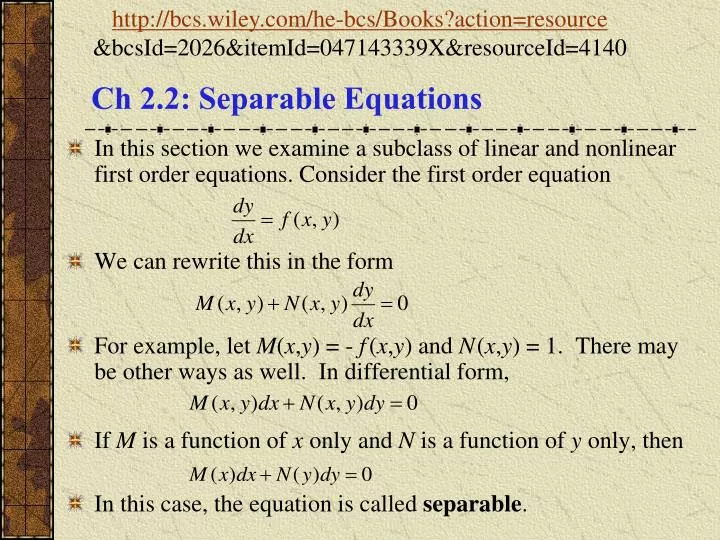 ch 2 2 separable equations