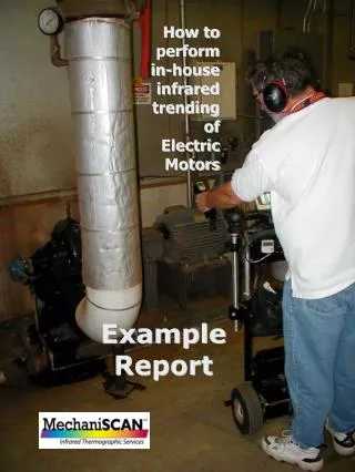 How to perform in-house infrared trending of Electric Motors