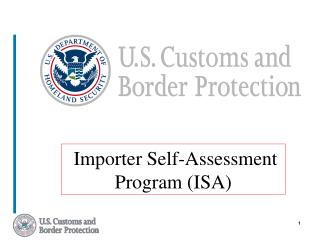 Importer Self-Assessment Program (ISA)