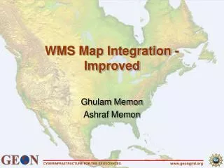 wms map integration improved