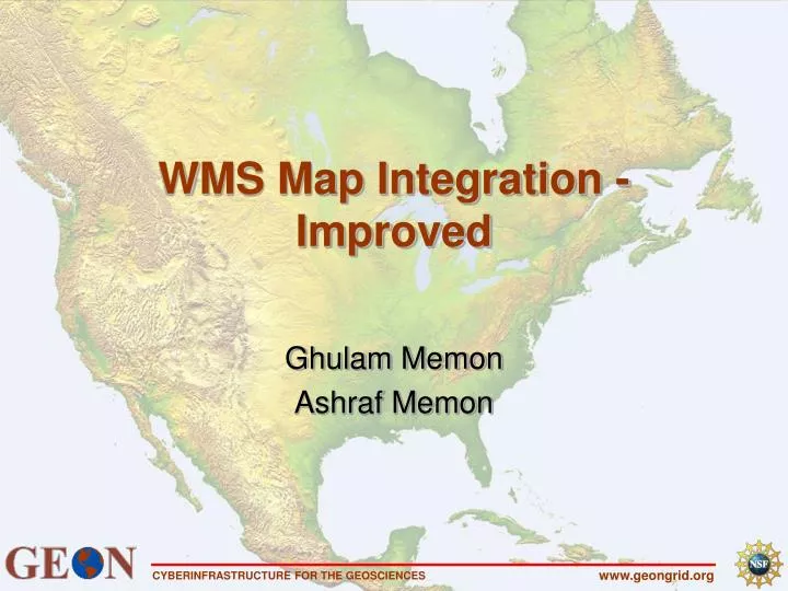 wms map integration improved