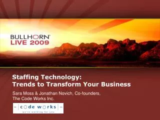 Staffing Technology: Trends to Transform Your Business