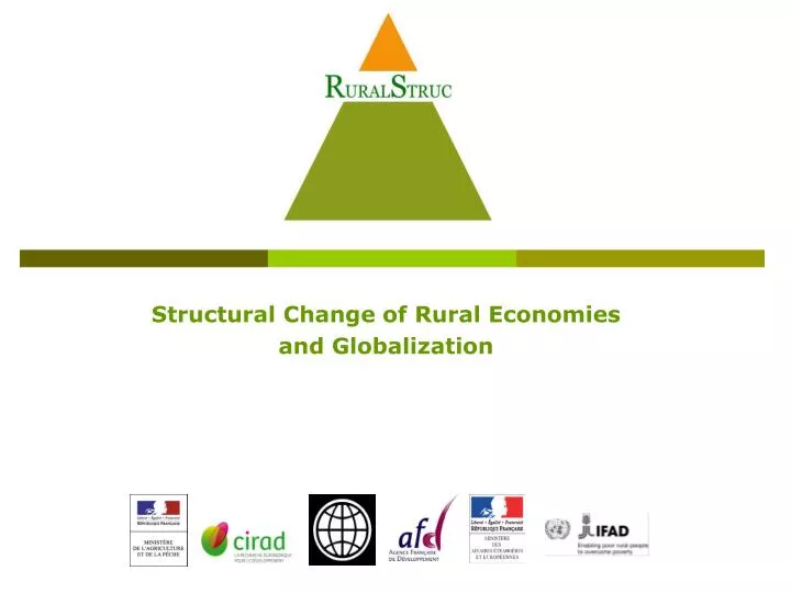 structural change of rural economies and globalization