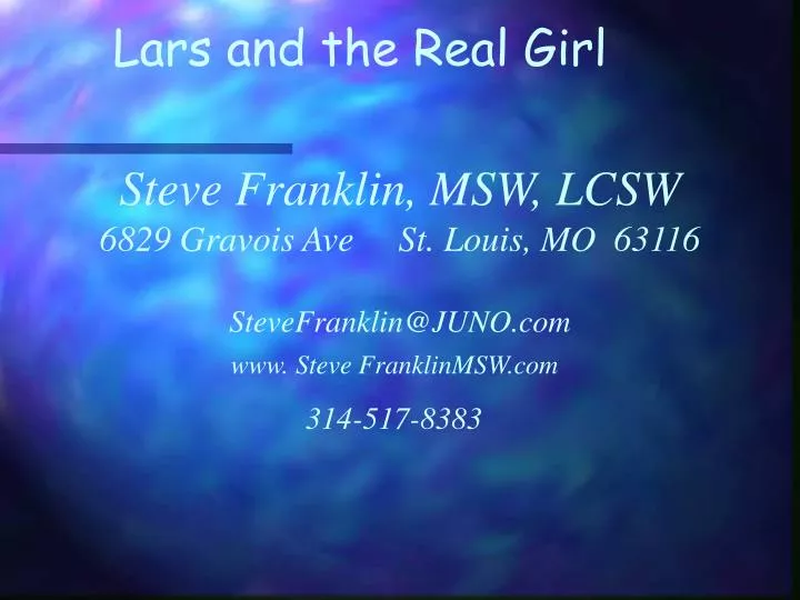 lars and the real girl