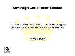 Sovereign Certification Limited