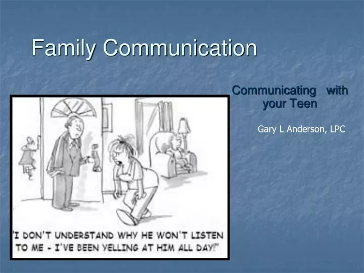 family communication