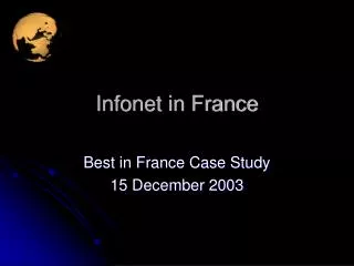 Infonet in France