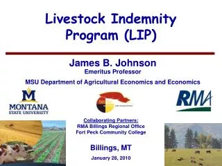 Livestock Indemnity Program (LIP)