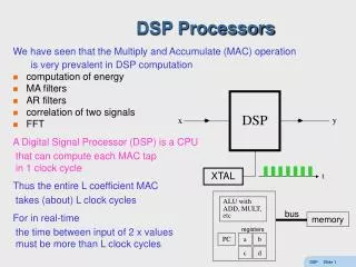 DSP Processors