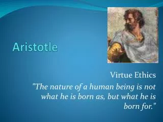 Aristotle