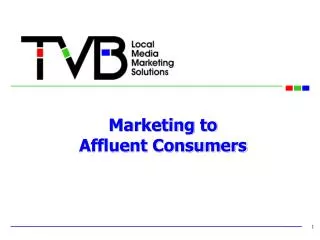 Marketing to Affluent Consumers