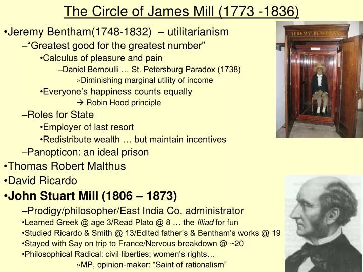 the circle of james mill 1773 1836