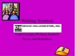 Welding Symbols - slide 1
