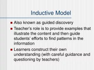 Inductive Model
