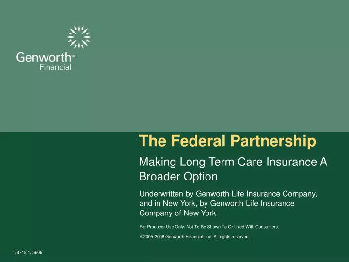 the federal partnership