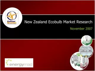 New Zealand Ecobulb Market Research