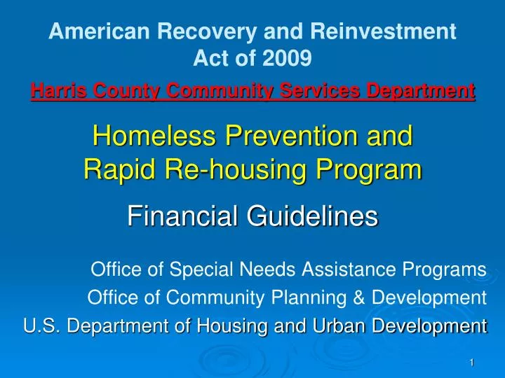 harris county community services department homeless prevention and rapid re housing program