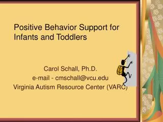 Positive Behavior Support for Infants and Toddlers