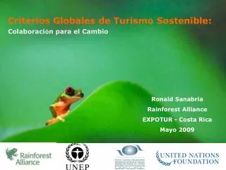 Criterios Globales de Turismo Sostenible: Colaboraci ó n para el Cambio