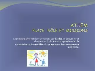 at s em place r le et missions
