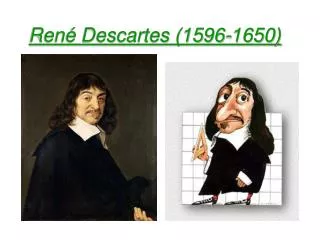 ren descartes 1596 1650