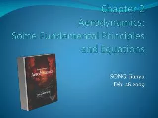 Chapter 2 Aerodynamics: Some Fundamental Principles and Equations