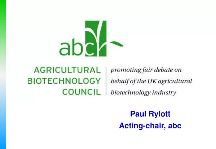 paul rylott acting chair abc