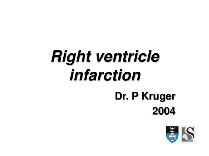 right ventricle infarction