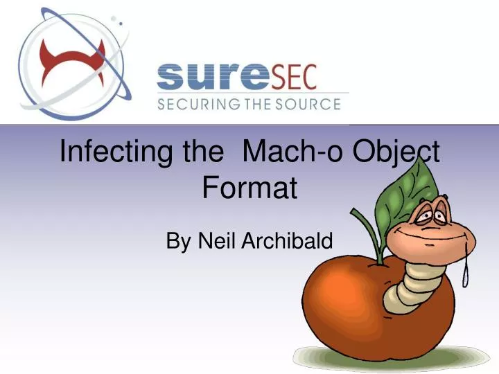 infecting the mach o object format