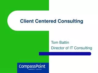 Client Centered Consulting