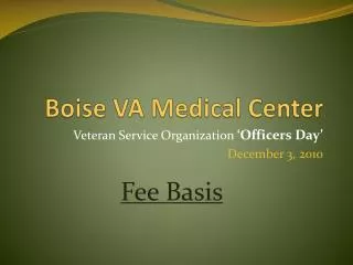 Boise VA Medical Center