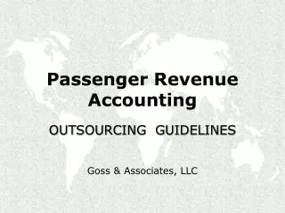 Passenger Revenue Accounting